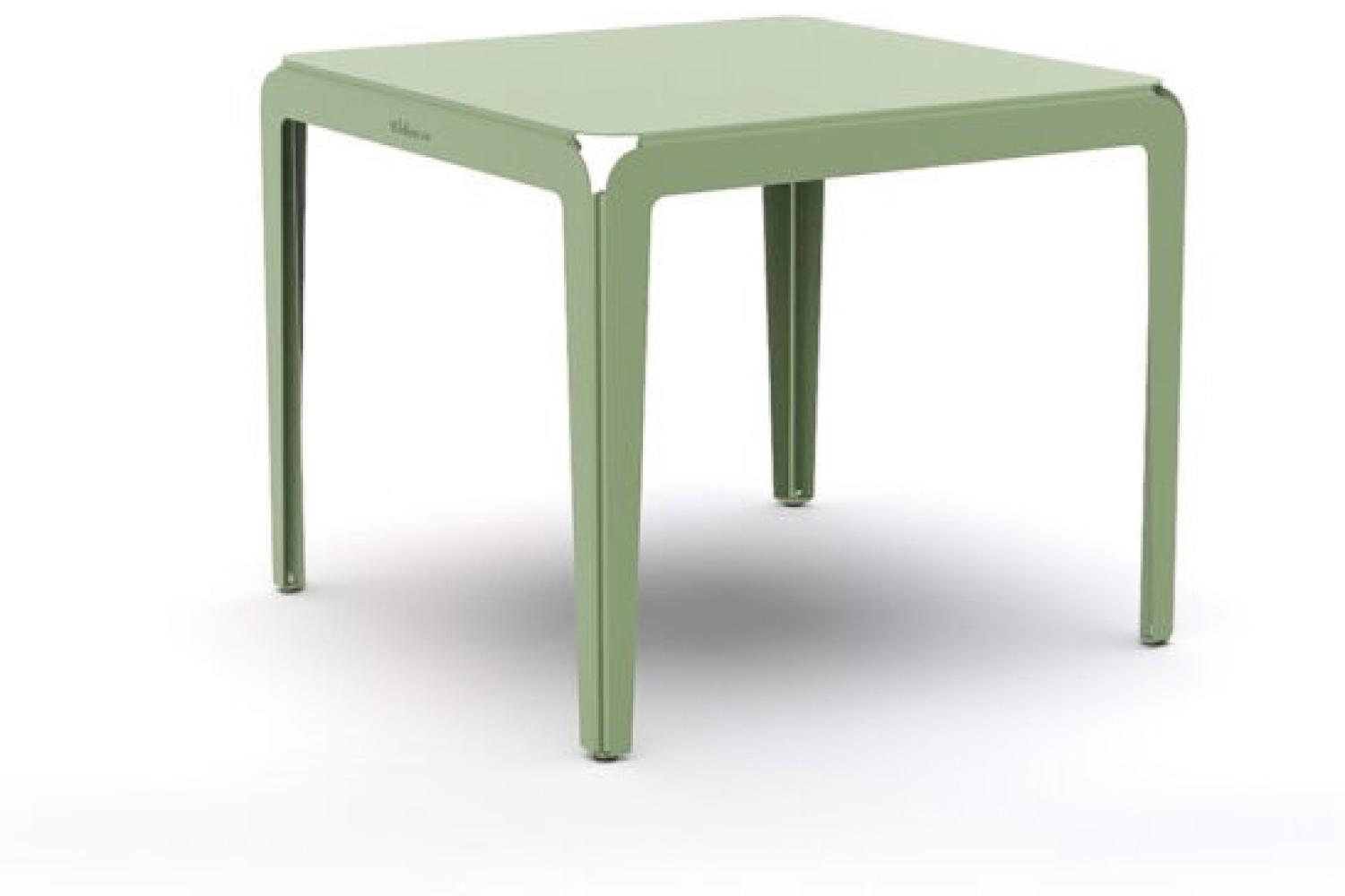Bended Table / Outdoor Esstisch 90x90 grün Bild 1