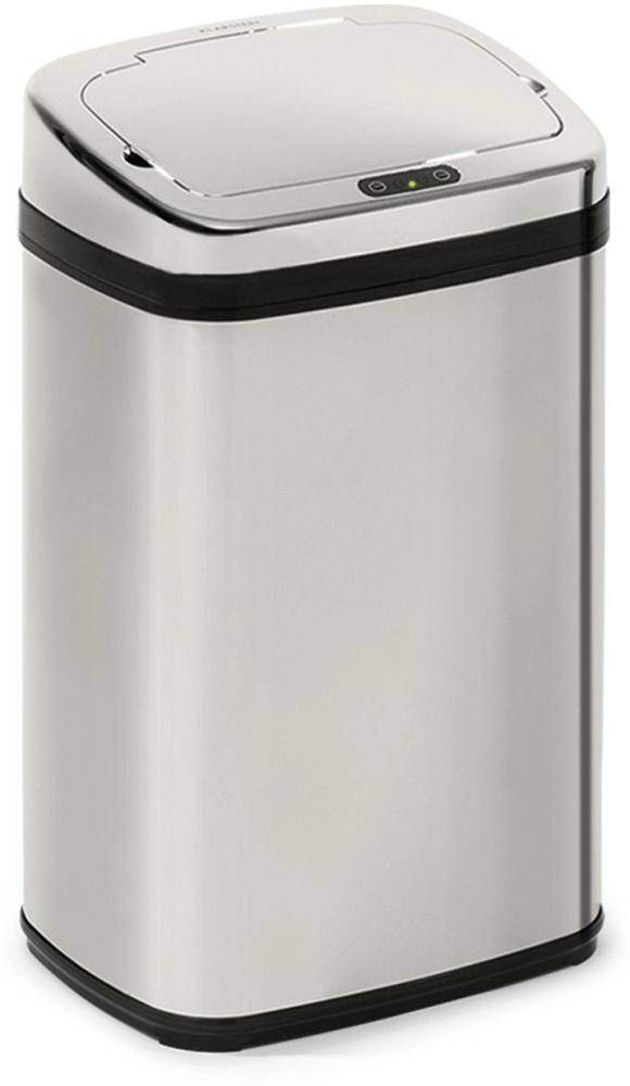 Cleansmann 30 Mülleimer Sensor 30 Liter für Müllbeutel ABS verchromt Silber Bild 1