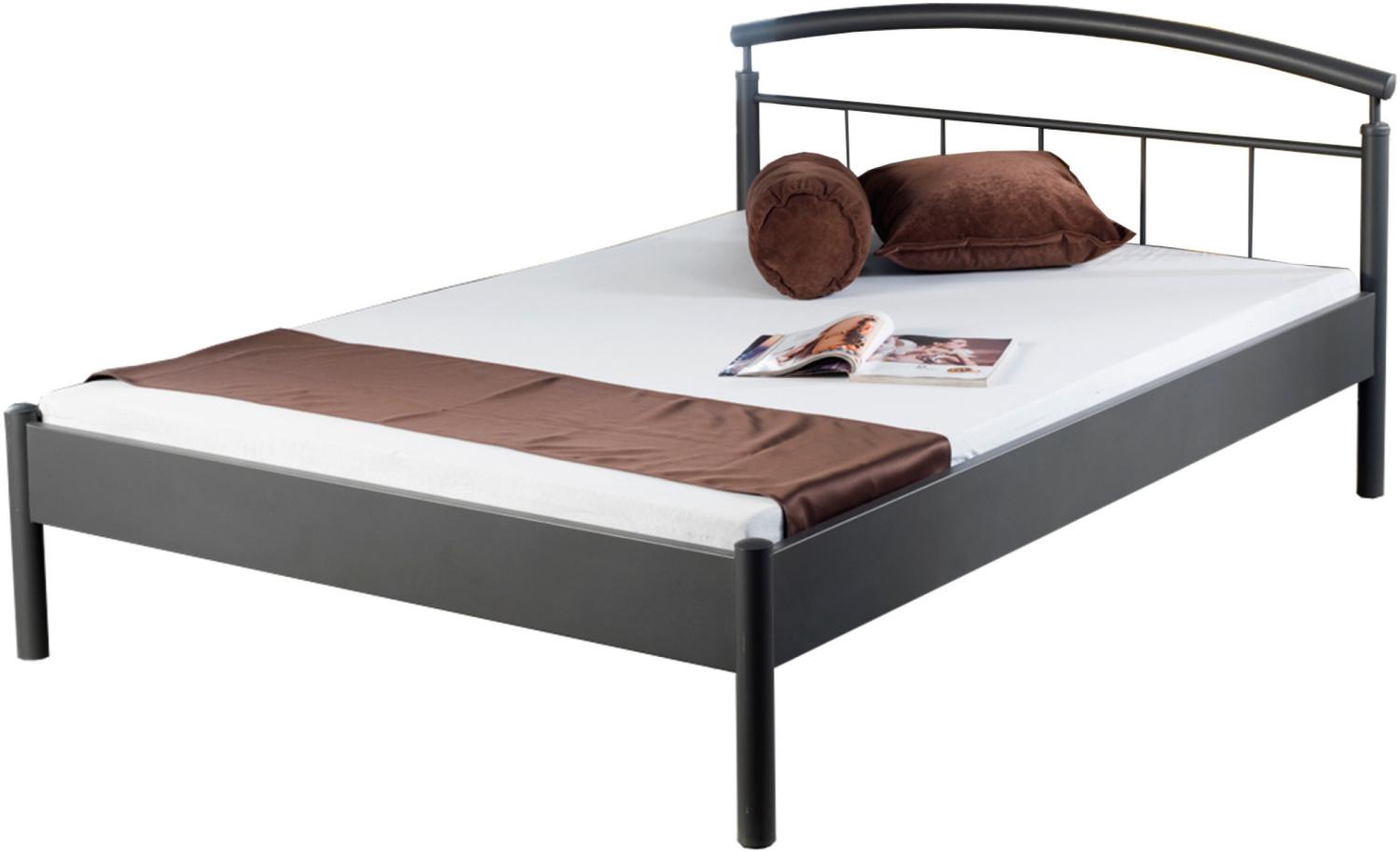 Bed Box 'Nina 1007' Bettrahmen Metall, Bettgestell, 180x220cm Bild 1