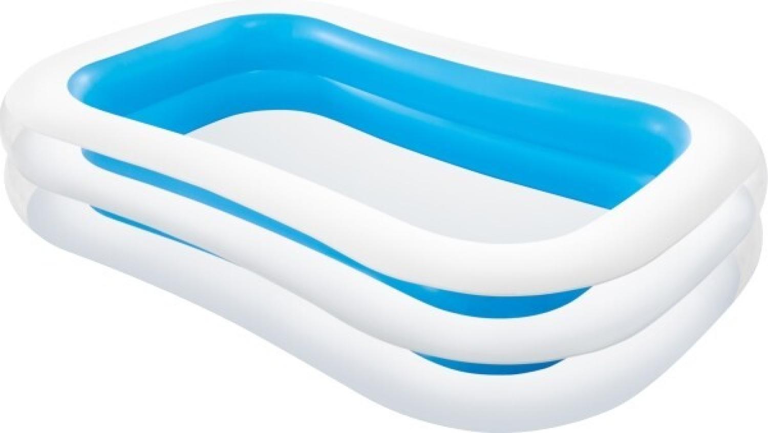 Intex 'Swim Center Family Pool' 262 x 175 x 56 cm, blau/weiß Bild 1