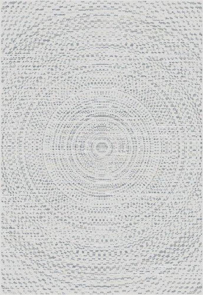 Dekoria Teppich Breeze Circles wool/cliff grey 200x290cm Bild 1