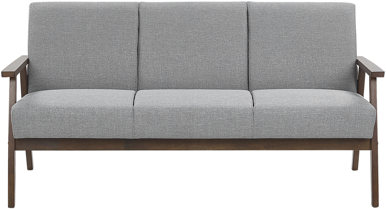3-Sitzer Sofa Polsterbezug grau ASNES Bild 1