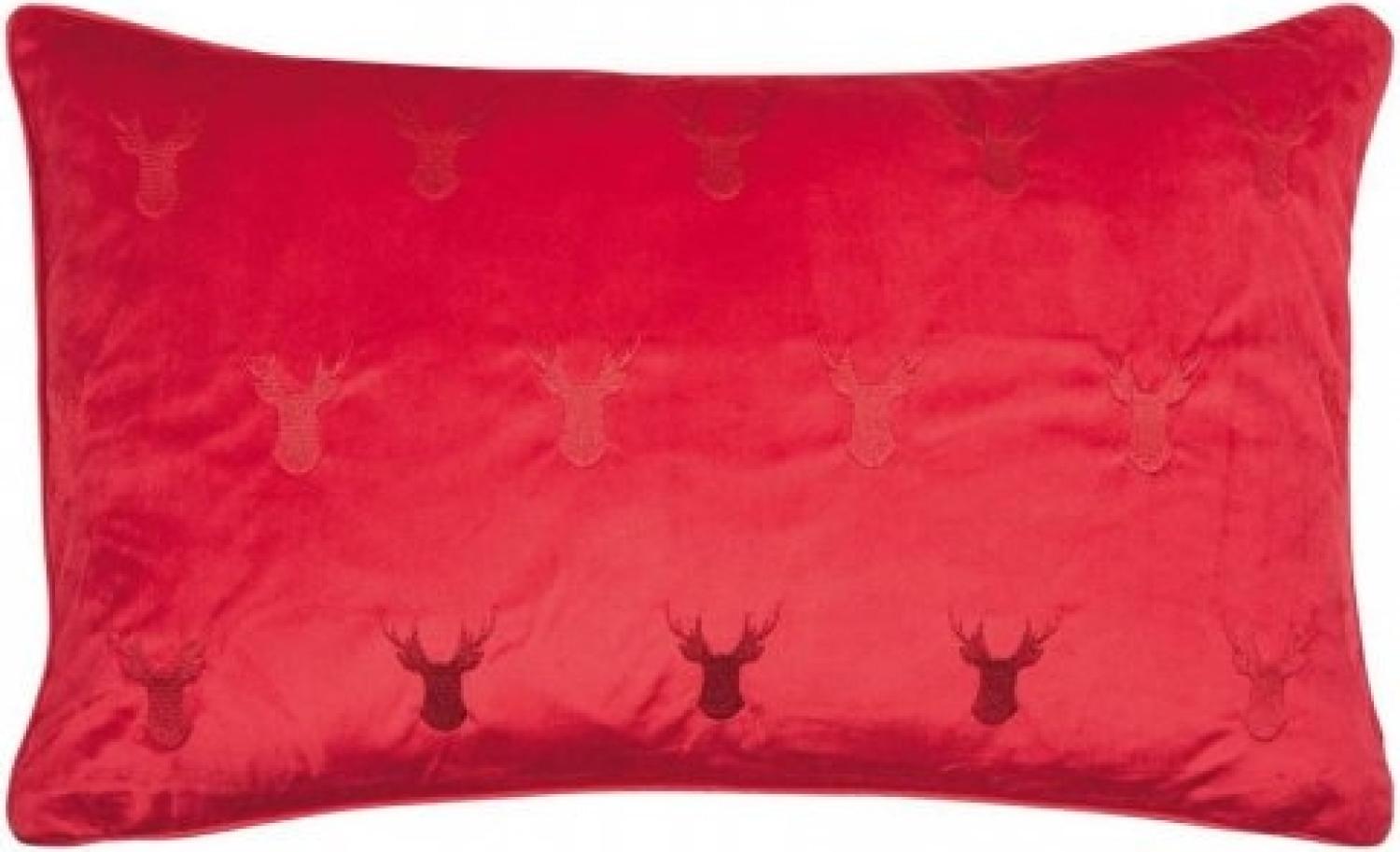 pad Kissenhülle Elk Hirschkopf Rot (35x60cm) 11297-Q40-3560 Bild 1