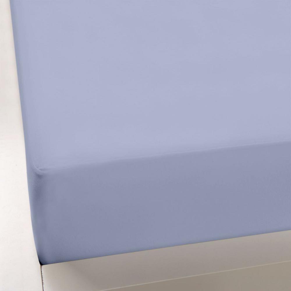 Formesse Jersey Spannbetttuch Bella Gracia | 180x190 - 200x220 cm | jeansblau Bild 1
