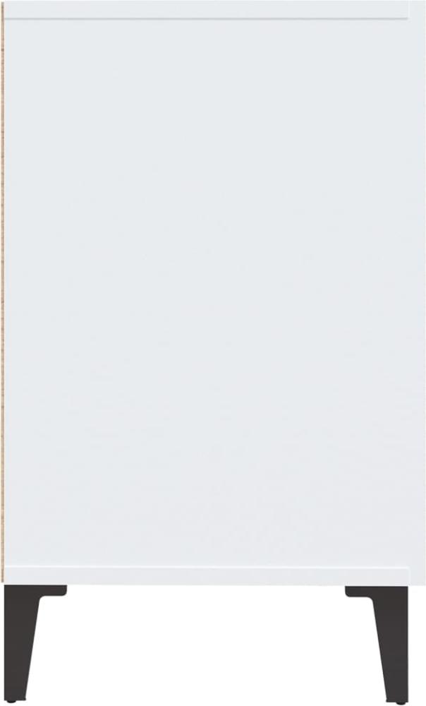 vidaXL Sideboard Hochglanz-Weiß 100x36x60 cm Holzwerkstoff [812525] Bild 1