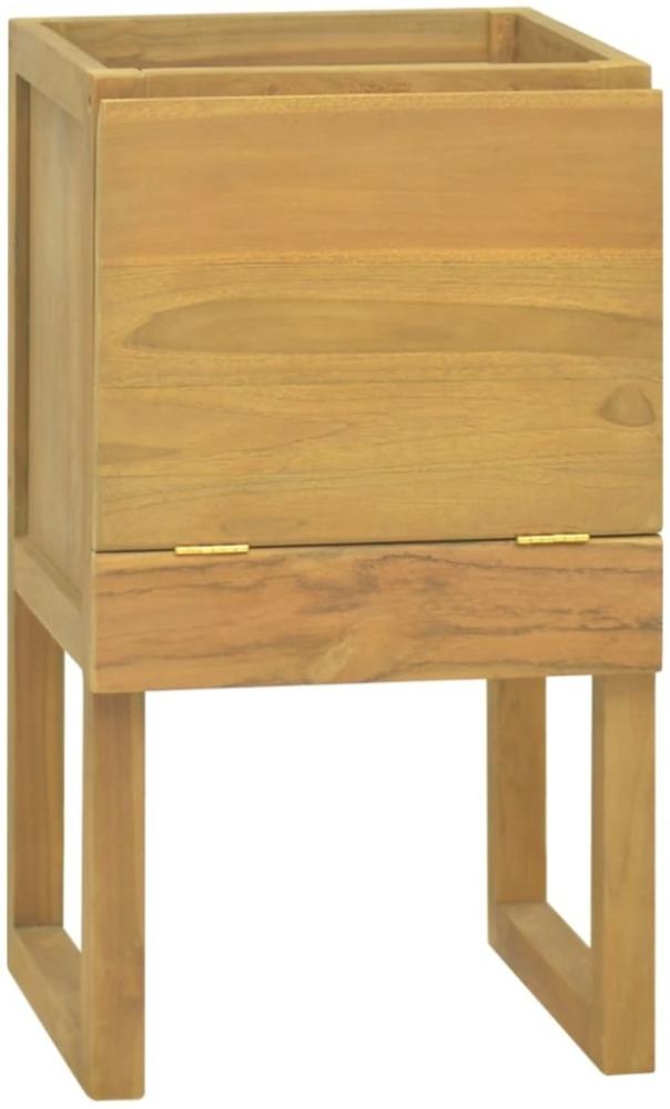 Badschrank 45x45x75 cm Massivholz Teak Bild 1