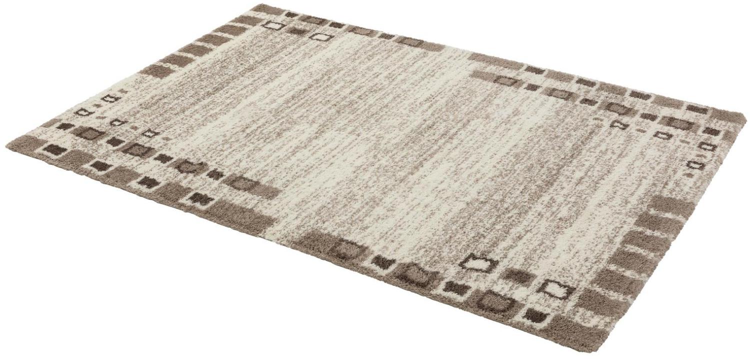 Teppich in BorD. Kästchen aus 100% Polyester - 230x160x3cm (LxBxH) Bild 1
