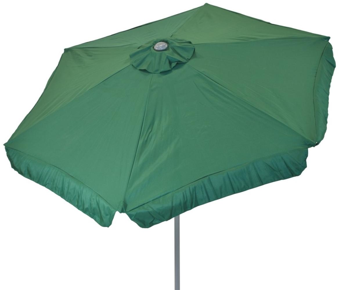 Sonnenschirm, rund 230 cm, grün Bild 1