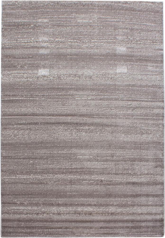 Kurzflor Teppich Pago rechteckig - 140x200 cm - Beige Bild 1