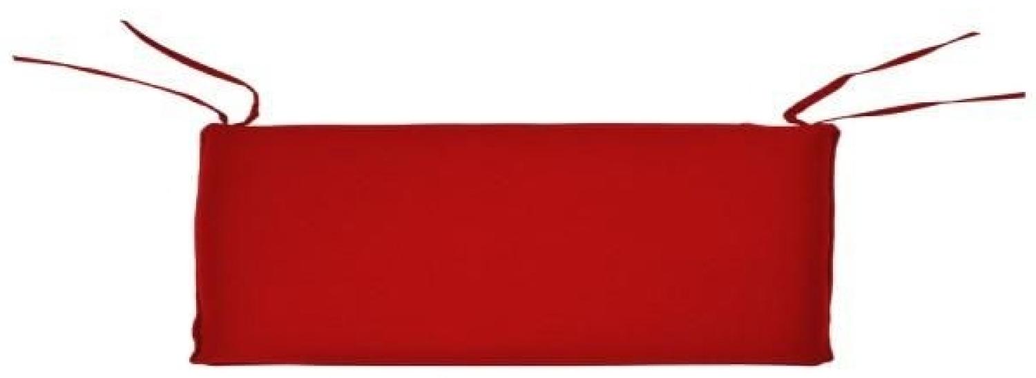 Bankauflage 98 cm x 37 cm für Klappbank Alessandria - rot Bild 1