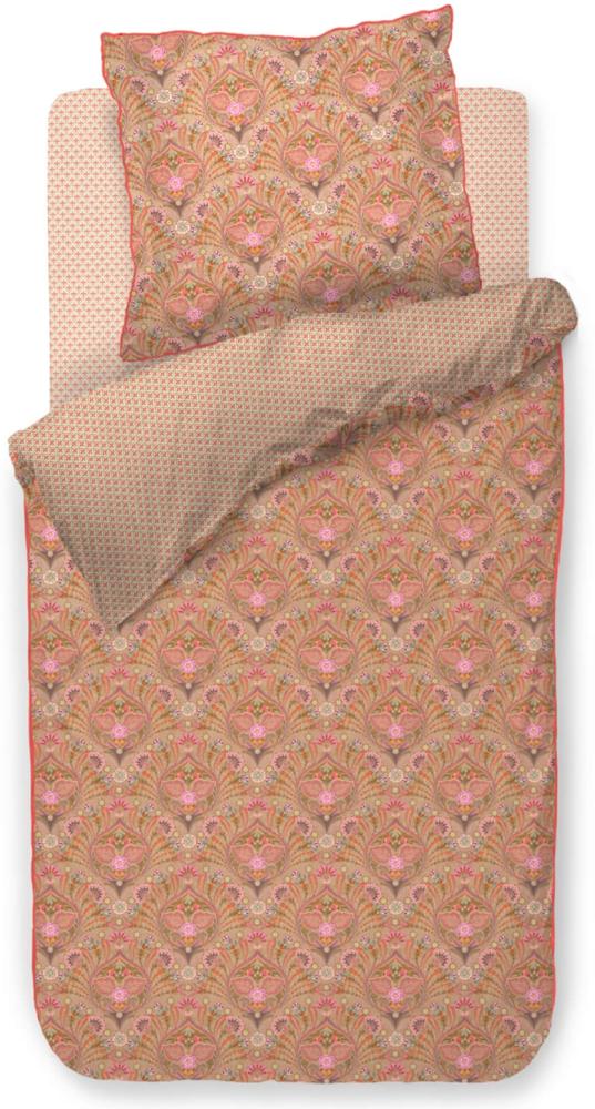 Pip Studio Bettwäsche Alba Khaki Perkal 200 x 200 + 2x 80 x 80 cm Bild 1