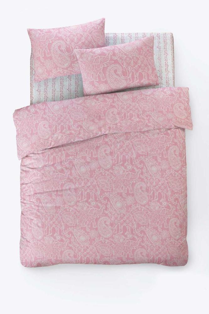 Bettwäsche-Set 'Bohem', Pink Bild 1