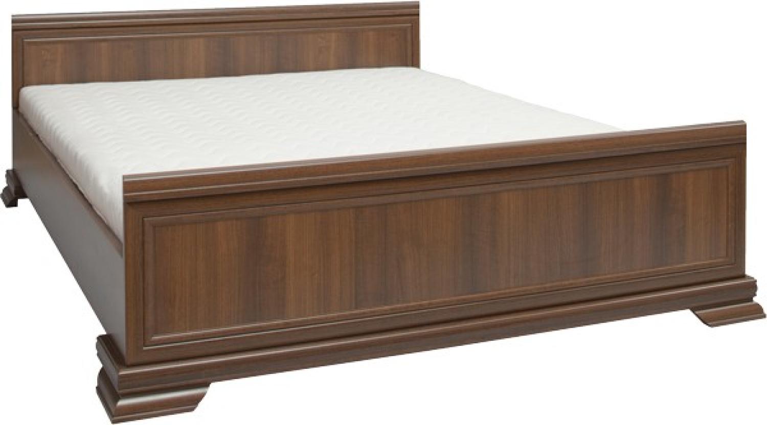 Doppelbett "Kora" Bett 160x200cm mit Lattenrost samoa King rustikal Bild 1