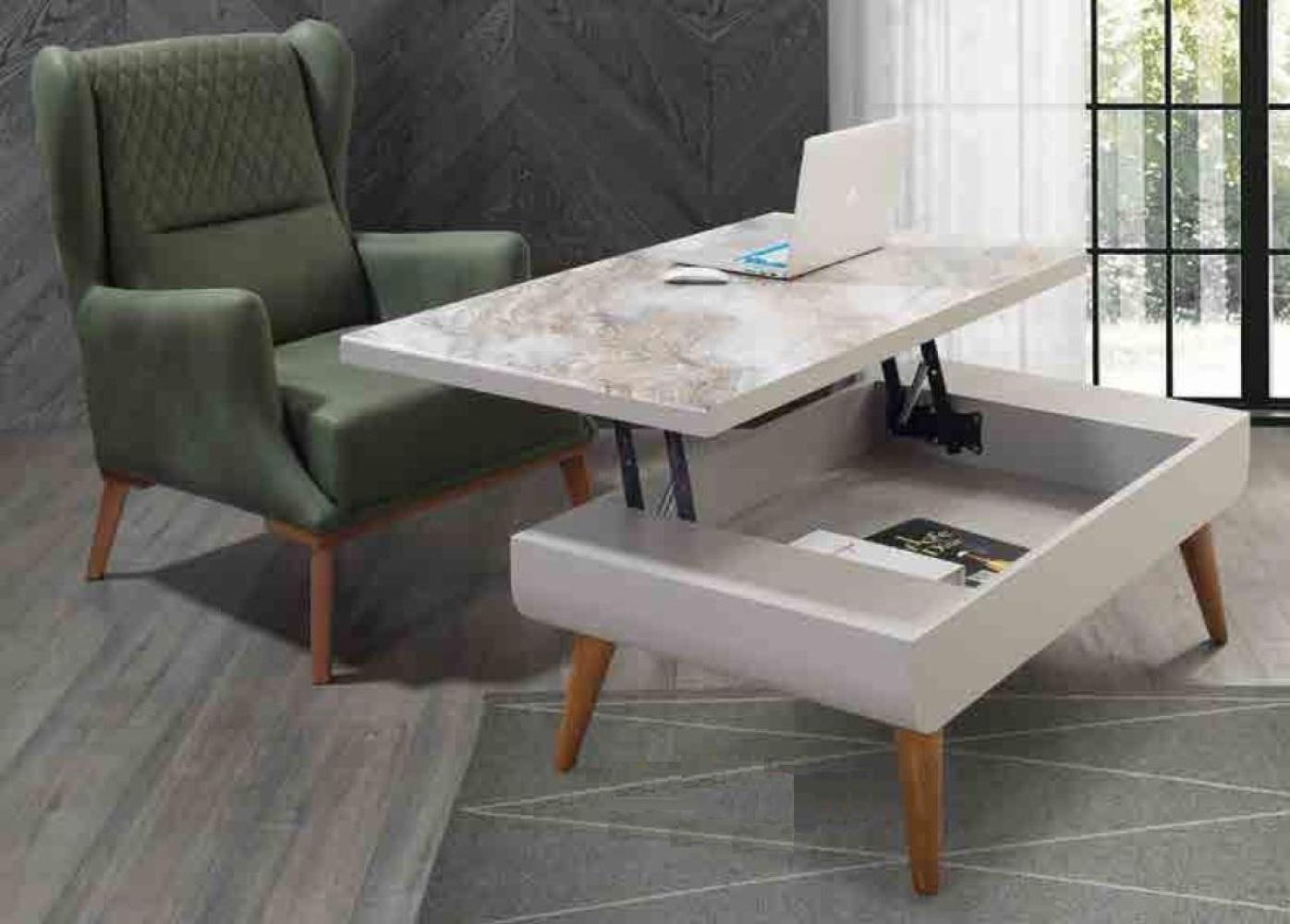 Wohnzimmertisch Möbel Beistelltisch Tische Couchtisch Kaffeetisch Design Tisch Bild 1