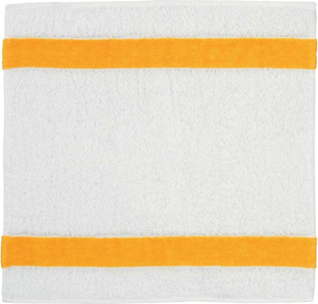 Feiler Handtücher Exclusiv mit Chenillebordüre | Seiftuch 30x30 cm | sonne Bild 1