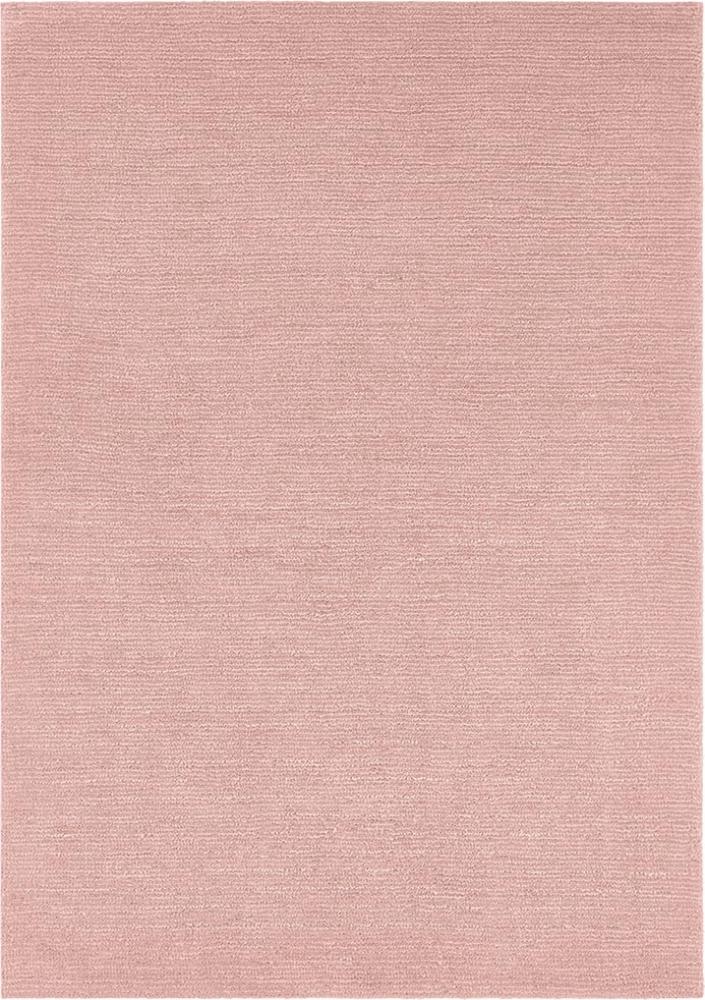 Kurzflor Teppich Supersoft Altrosa - 160x230x1cm Bild 1