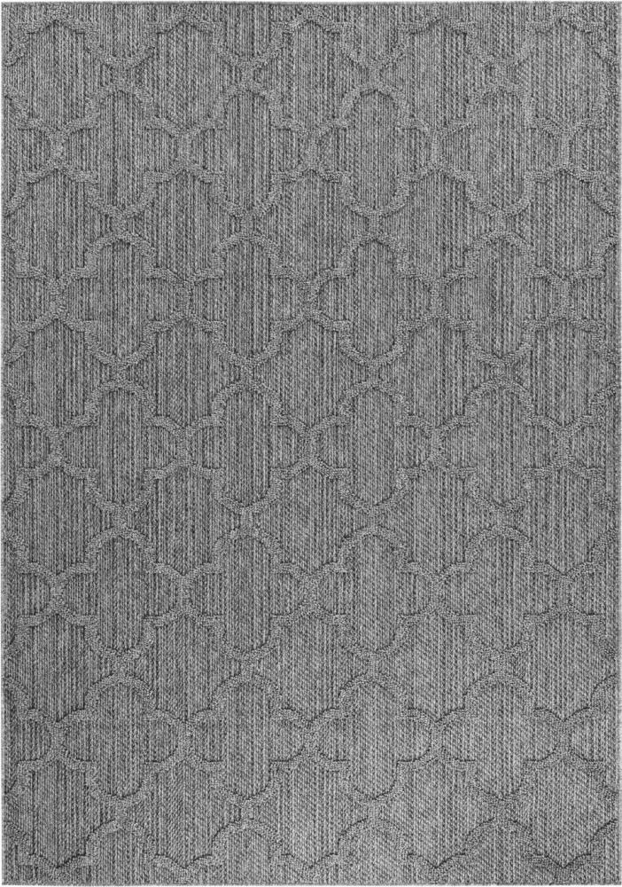 Outdoor Teppich Piero rechteckig - 140x200 cm - Grau Bild 1