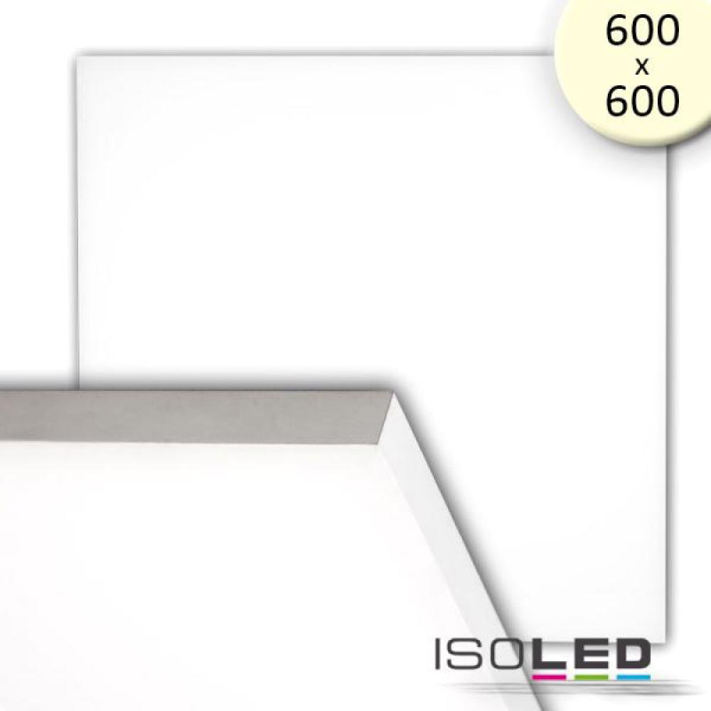 ISOLED LED Panel frameless, 600 diffus, 50W, warmweiß, 1-10V dimmbar Bild 1