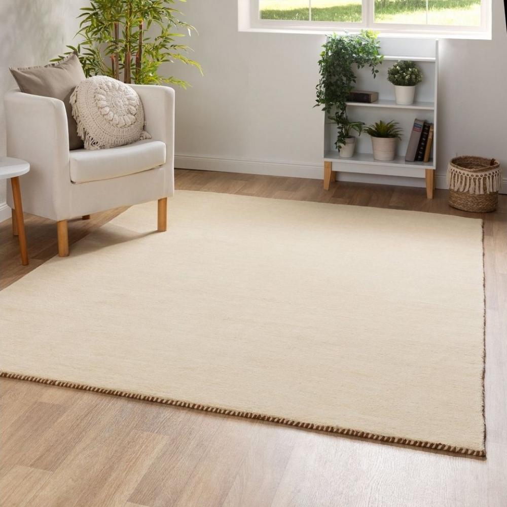 Gabbeh Teppich Nomade, Farbe: Beige, Größe: 65x135 cm Bild 1