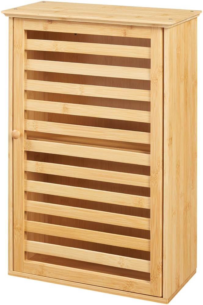 Badezimmerschrank Järfälla 55x37x16 cm Bambus [en. casa] Bild 1