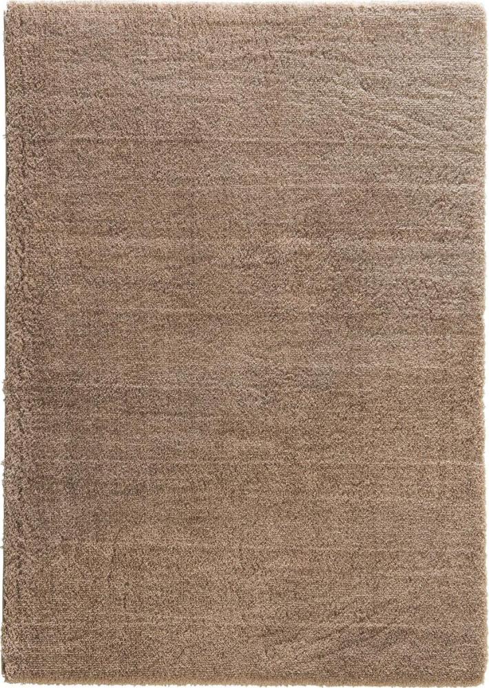 Teppich in Braun aus 100% Polyester - 230x160x3cm (LxBxH) Bild 1