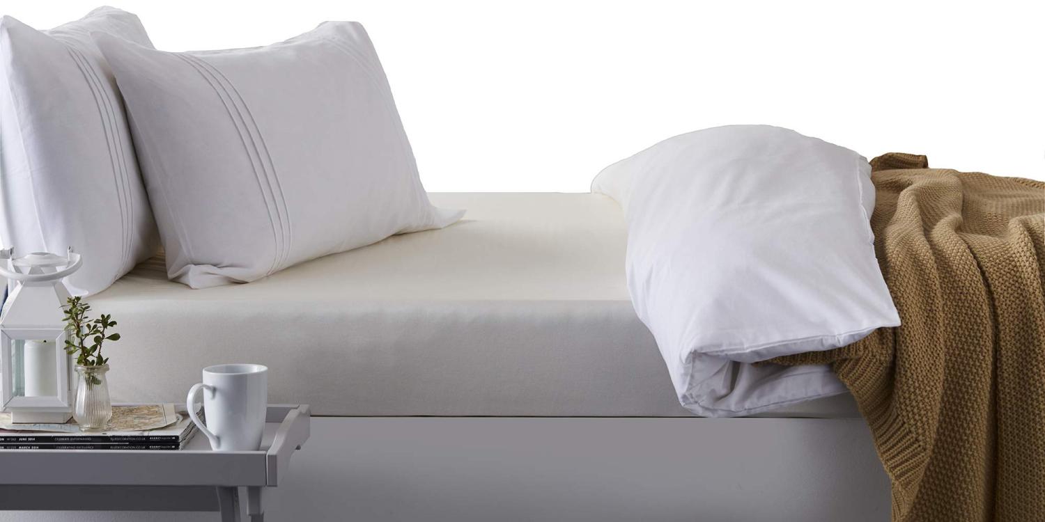 Hippychick Tencel Matratzenschutz - Spannbetttuch Superkingsize-Bett 180 x 200 - Tencel Fitted SheetSuper Kingsize-Bett 180 x 200 cm Bild 1
