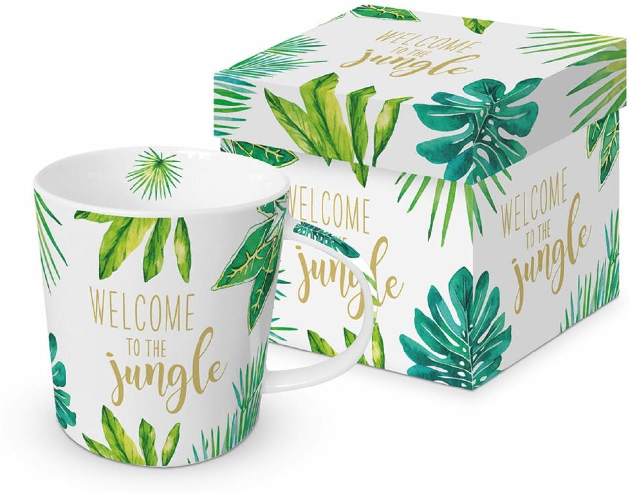 PPD Trend Mug Jungle Real Gold, in Geschenkbox, Tasse, Teetasse, Kaffee Becher, 350 ml, 603927 Bild 1