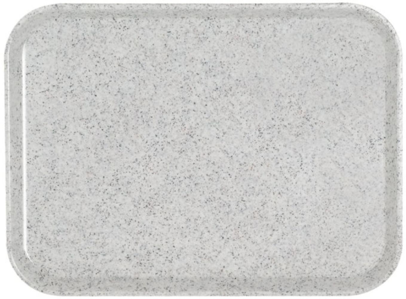 Contacto Tablett Glasfaser, granitgrau 46 x 36 cm Bild 1