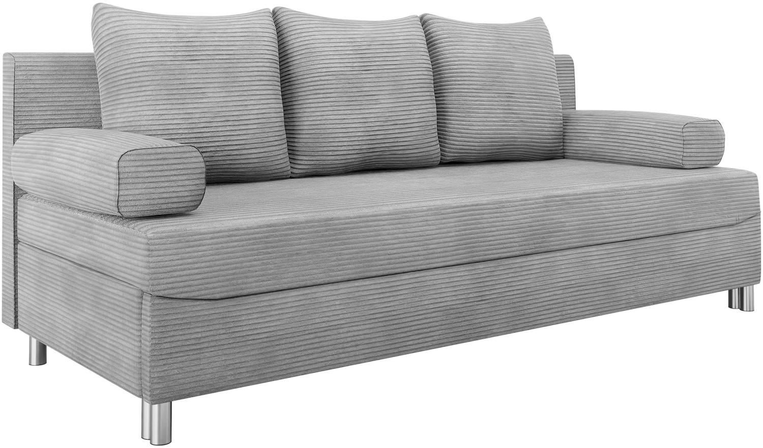 Schlafsofa Dover Cord (Sofa ohne Polsterhocker, Farbe: Poso 110) Bild 1