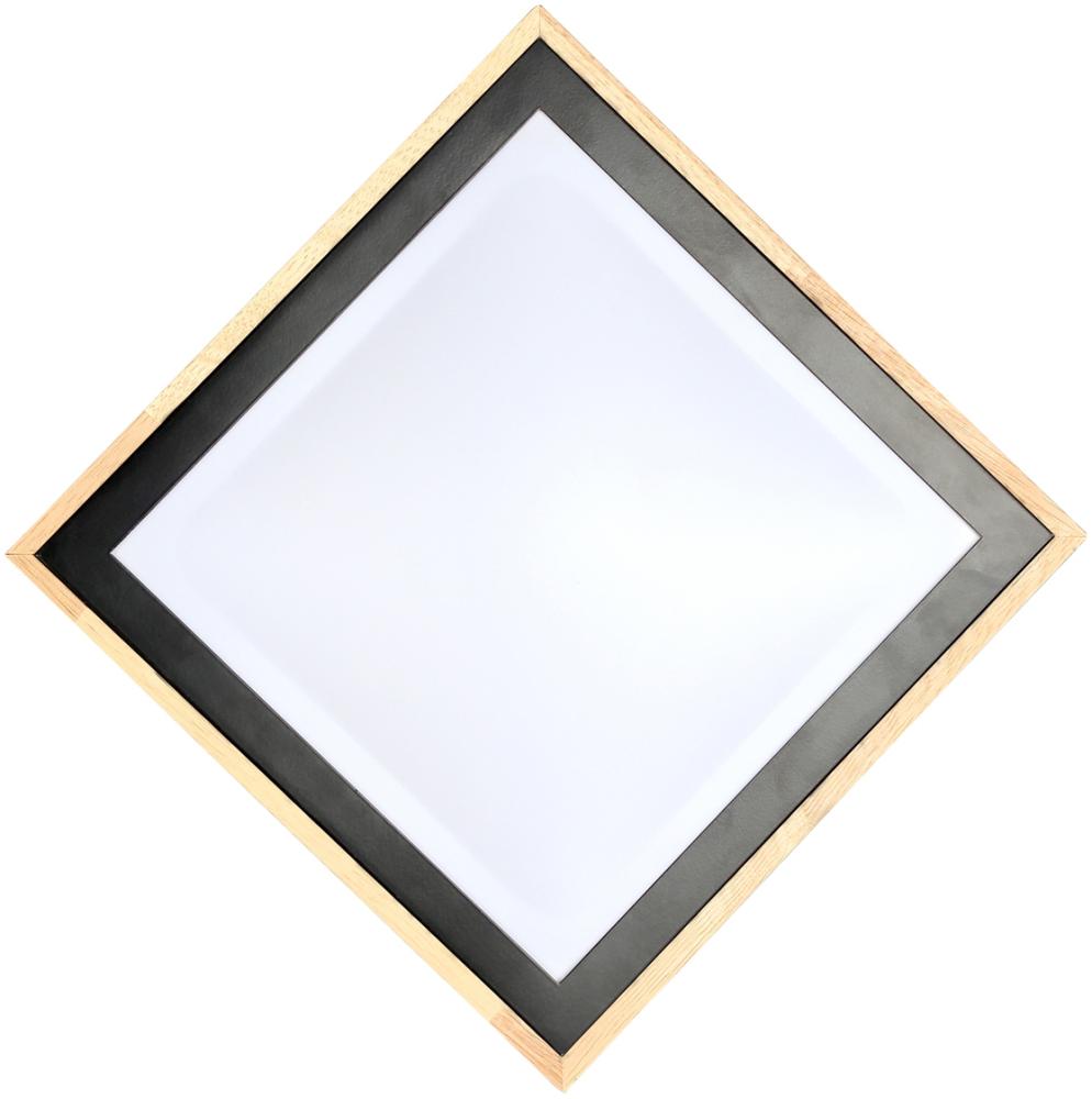 ECO-Light 9080 S WO SOLSTAR LED Deckenleuchte LED (RGB) EEK: F (A - G) 12 W Holz Schwarz Weinrot Bild 1