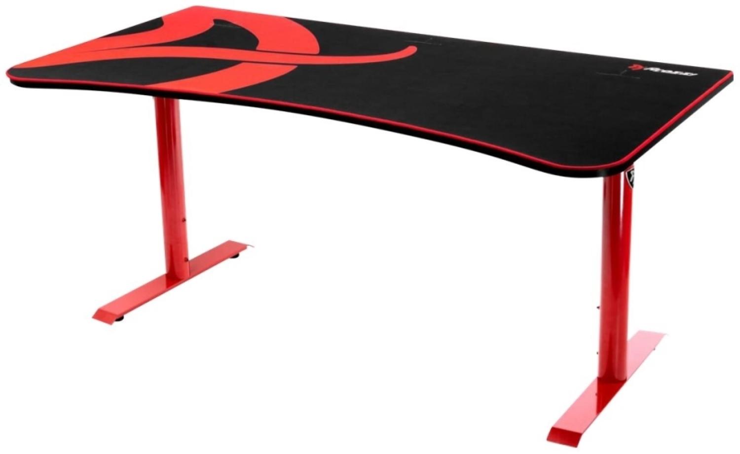 Arozzi Arena Gaming-Tisch rot, 160x82cm Bild 1