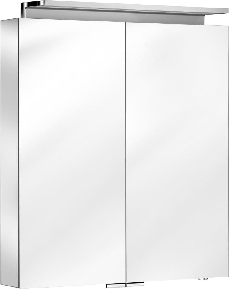 Keuco Royal L1 Spiegelschrank 13602, 2 Drehtüren, 650mm, mit zwei innenliegenden Schubkästen - 13602171302 Bild 1
