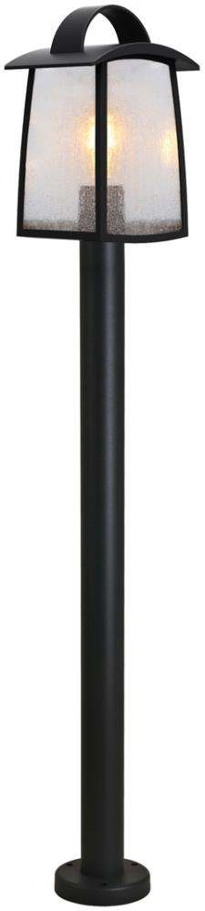 LED Außen Wegeleuchte in Laternenoptik, Höhe 103,5cm, Schwarz Bild 1