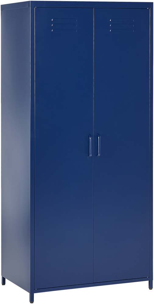 Garderobenschrank blau VARNA Bild 1