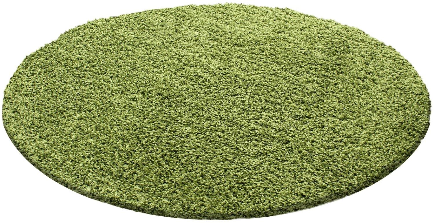 Shaggy Teppich LIFE GREEN 80 X 150cm Rechteck Bild 1