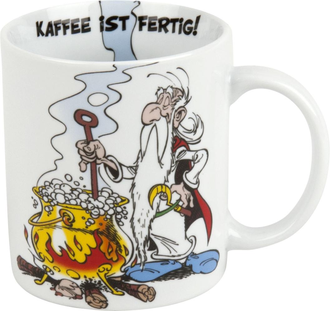 KÖNITZ Becher Asterix - Kaffee ist fertig Miraculix - 400 ml / Motivtasse Bild 1