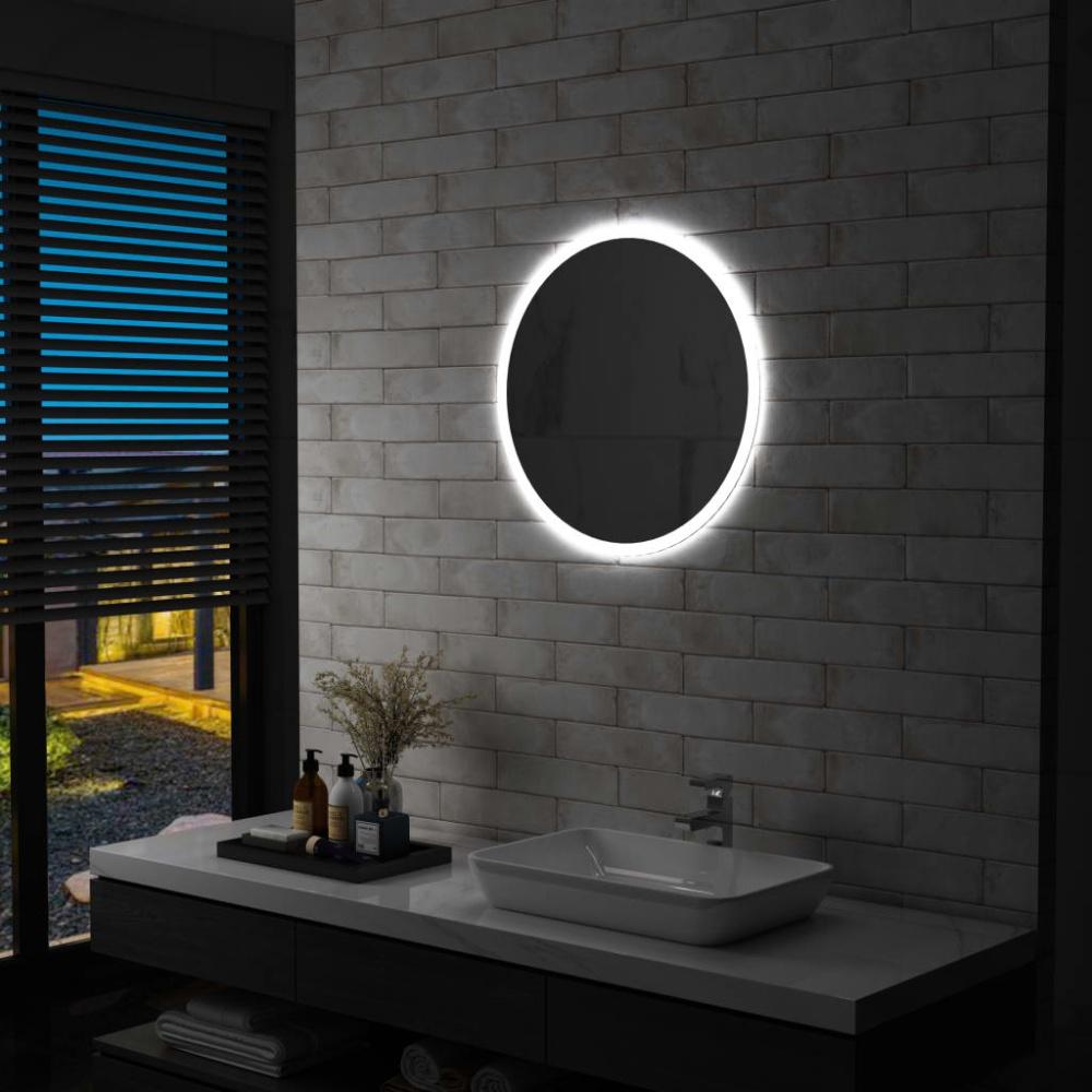 Badezimmerspiegel mit LED, 60 cm Bild 1
