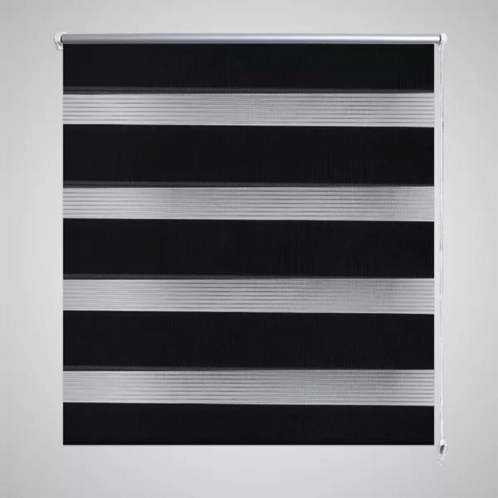 Doppelrollo 40 x 100 cm schwarz Bild 1