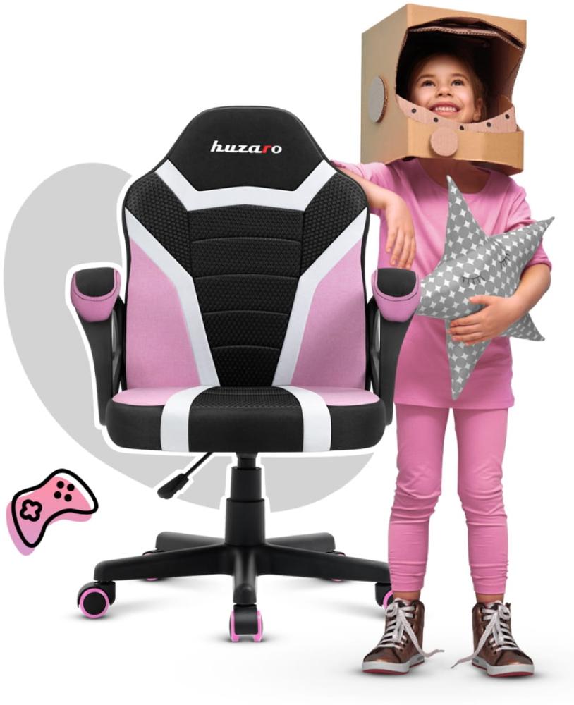 huzaro Ranger 1 0 Gaming Stuhl für Kinder Bürostuhl Gamer Chair Schreibtischstuhl ergonomisches modernes Design Armlehnen Sitzhöhenverstellung Gummiräder Bild 1