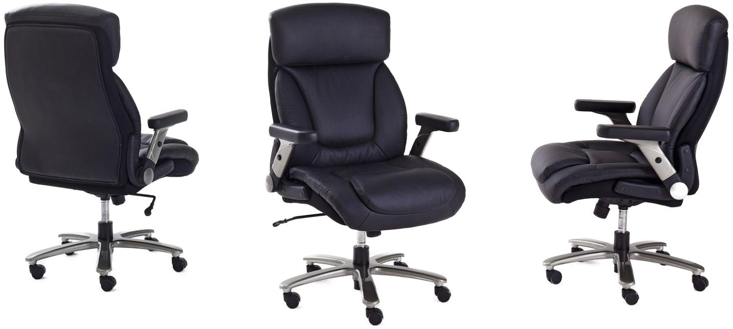 Bürostuhl Real Comfort schwarz bis 180 kg Bild 1