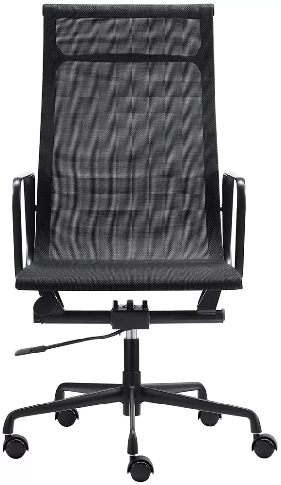 ErgoSVING Bürostuhl | Schreibtischstuhl Modell München High Back schwarz matt Bild 1