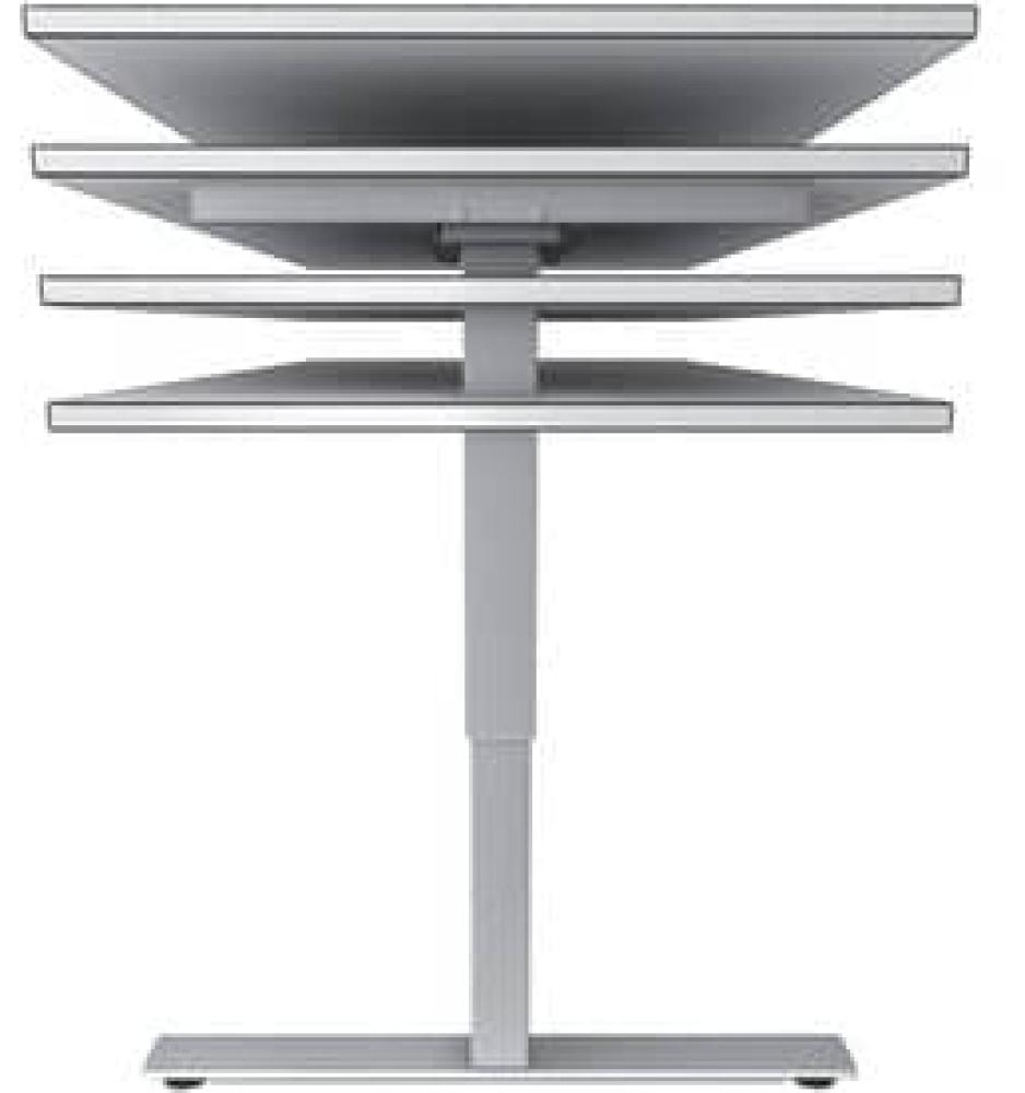 'XMST19' Sitz-Steh-Schreibtisch elektrisch 180x80cm Grau Bild 1