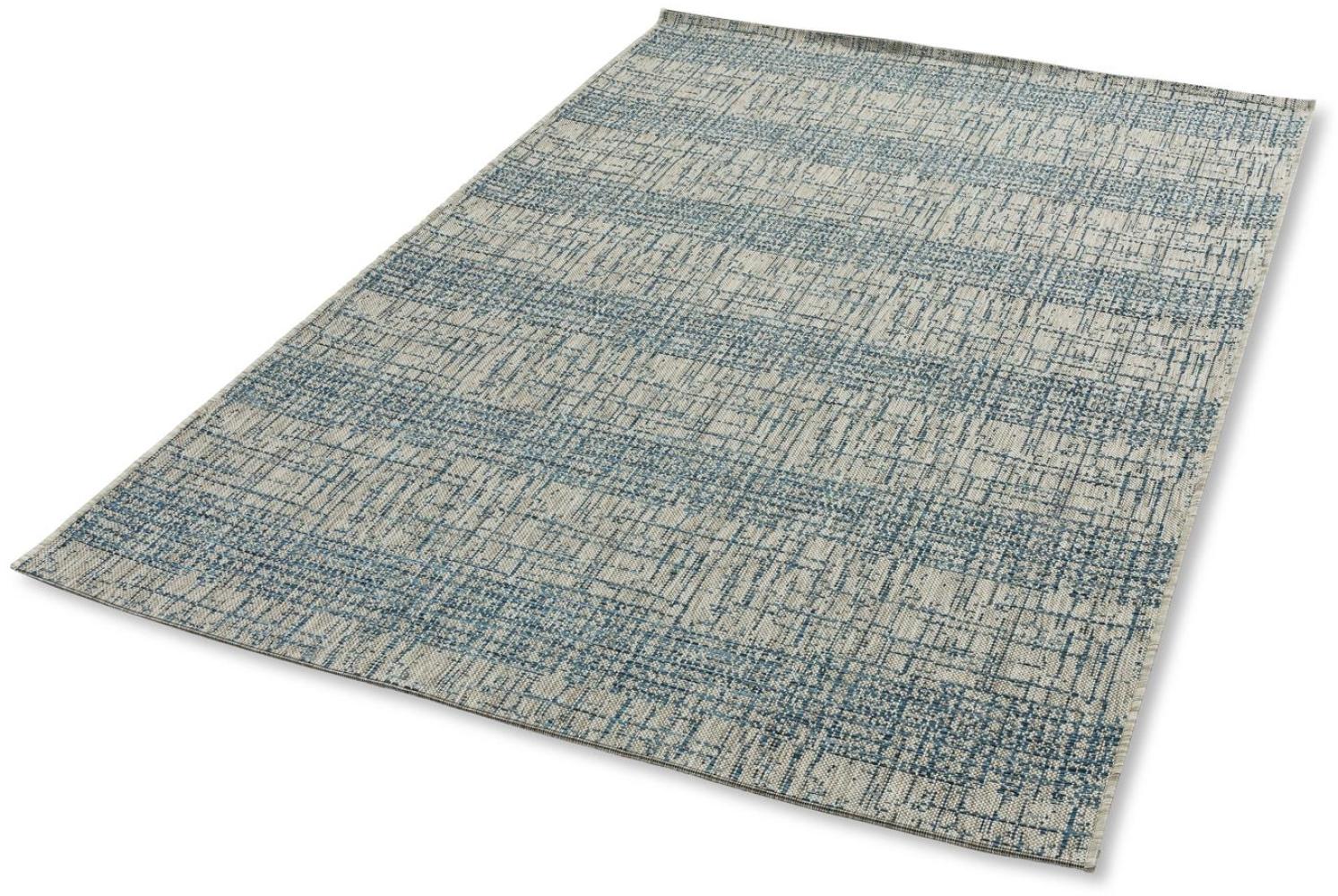 Teppich in blau aus 100% Polypropylen - 230x160x0,5cm (LxBxH) Bild 1