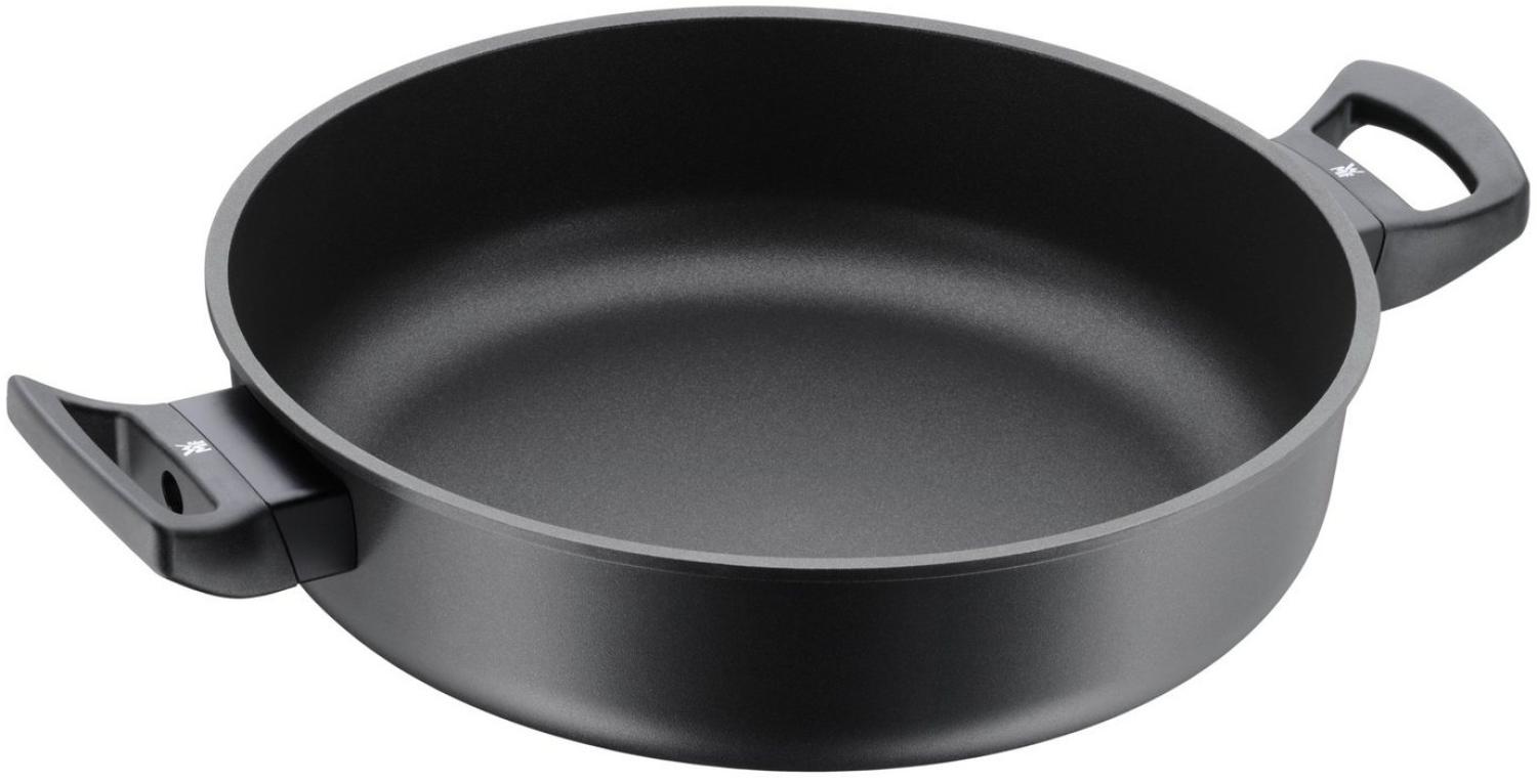 WMF Schmorpfanne PermaDur Excellent, Aluminium (1-tlg, 1x Schmor-/ Servierpfanne beschichtet 28 cm (Höhe 7,0 cm), - optimal für Herdplatten mit Ø 22 cm Bild 1