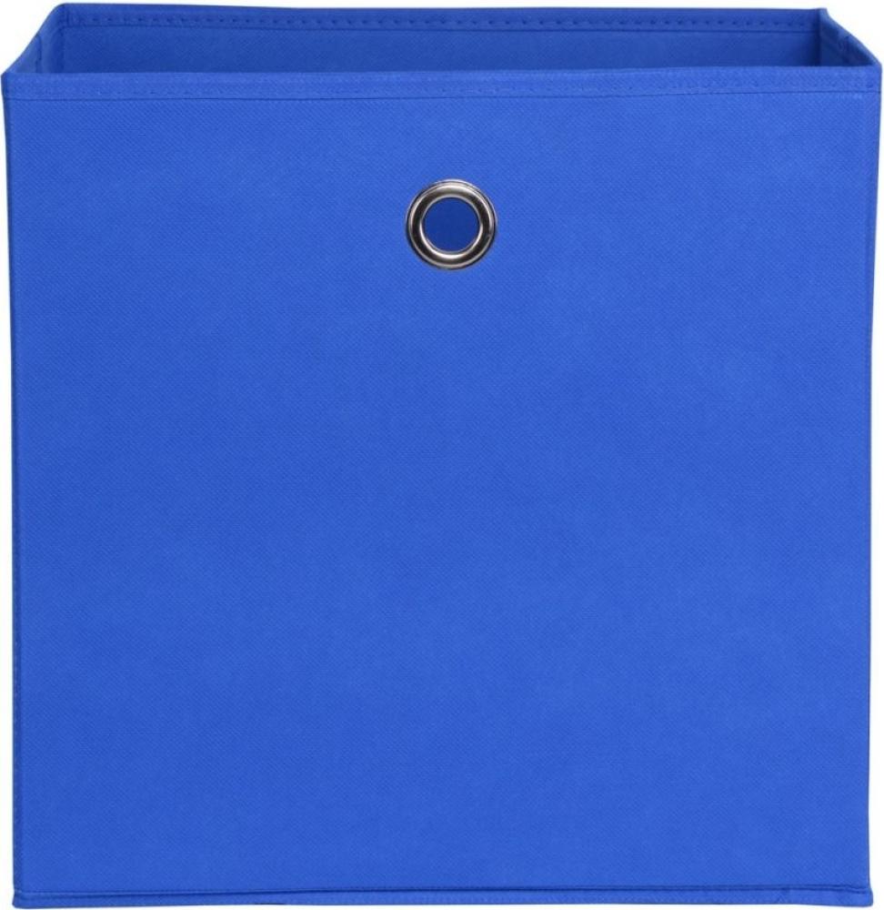 Faltbox Box Stoffbox- Delta - Größe: 32 x 32 cm - Blau Bild 1