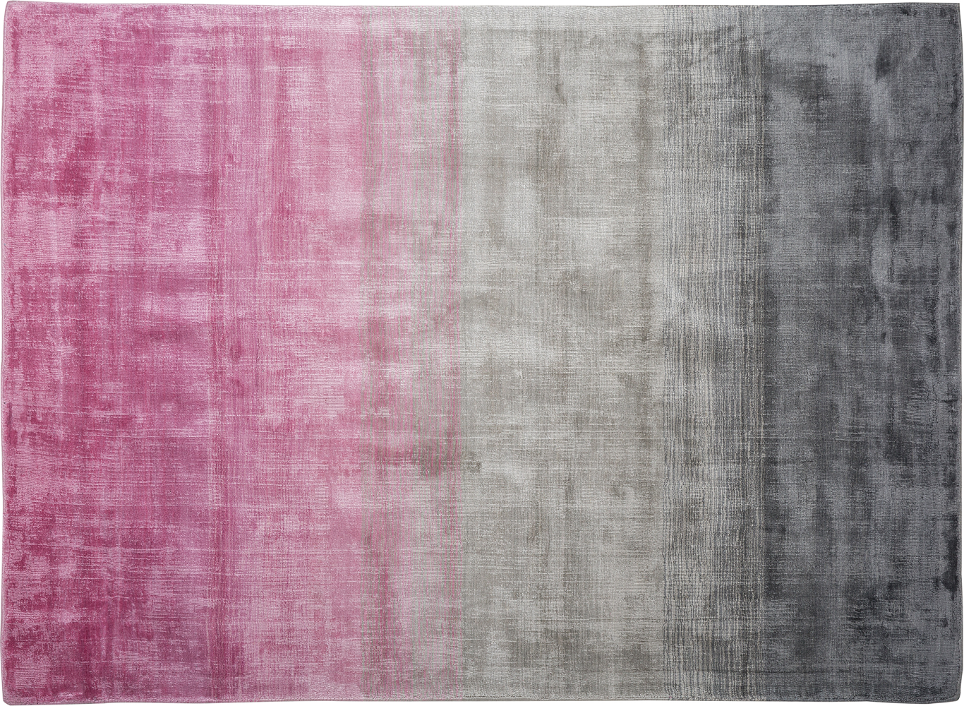 Teppich grau-rosa 160 x 230 cm Kurzflor ERCIS Bild 1