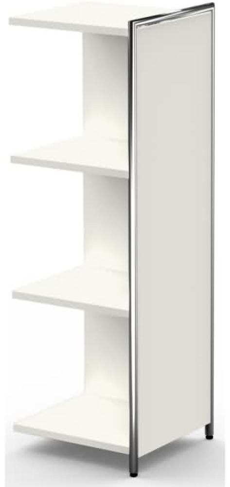 Sideboard / Raumteiler 3 OH, Artline, 39x38x115cm, Weiß Bild 1