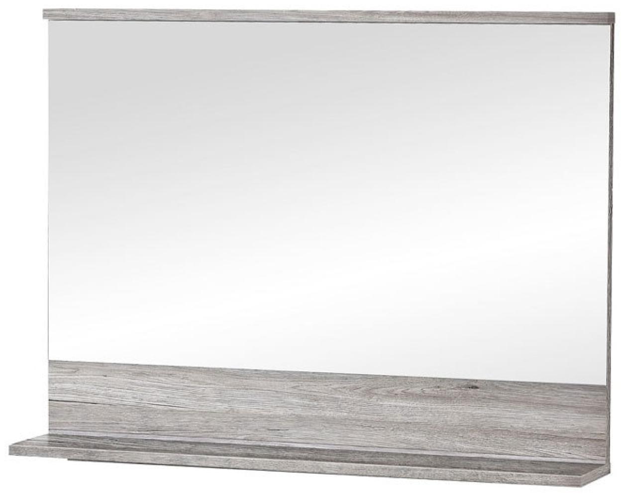 Möbel-Eins RONNY Spiegel mit Ablageboden, Sandeiche Nachbildung Bild 1