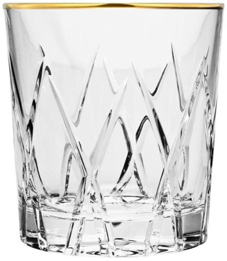 Whiskyglas Kristall London Gold clear (9,3 cm) Bild 1