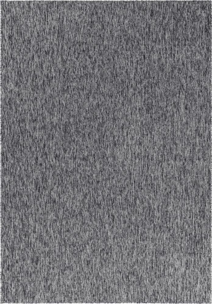 Kurzflor Teppich Neva rechteckig - 120x170 cm - Grau Bild 1